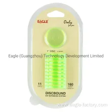 1 Inch Discbound Expansion Transparent Green Discs